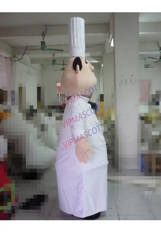 Restaurant Baker Chef Mascot Advertising Costume Dress Party Cosplay Adult Suits