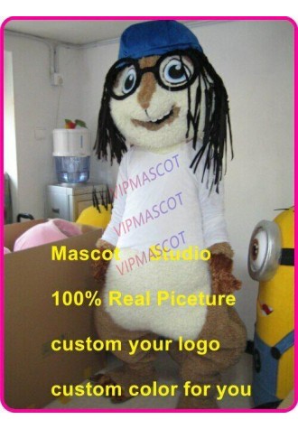 Squirrel Mascot Costume Suit Cosplay Party Game Dress Outfit Halloween Adult