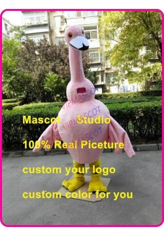 Goose Mascot Costume Suit Cosplay Party Game Dress Outfit Halloween Adult New