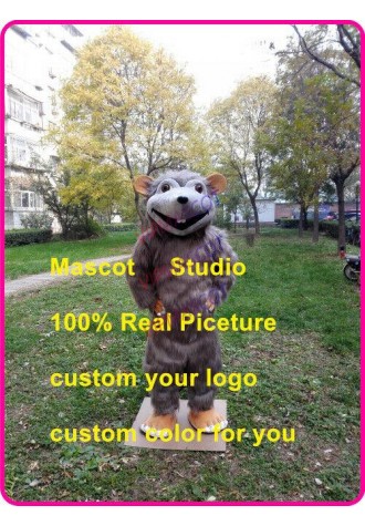Rat Mascot Costume Suit Cosplay Party Game Fancy Dress Outfit Halloween Adults