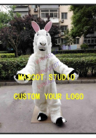 Llama Mascot Costume Suit Cosplay Party Game Dress Outfit Advertising Halloween