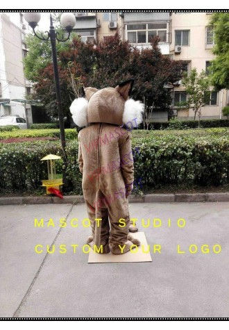 Bobcat Mascot Costume Suit Cosplay Party Game Dress Outfit Advertising Halloween