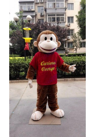 Monkey Mascot Costume Suit Cosplay Party Animal Fancy Dress Outfit Advertising