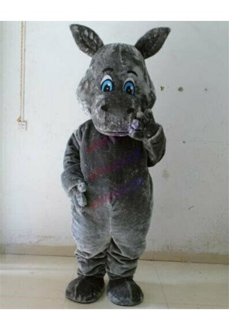 Advertising Adults Hippo Cosplay Mascot Costume Suit Party Fancy Dress Outfits