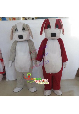 Animal Performance Outfit Lucky Dog Costume Parade Mascot Dress Suit Cosplay ADS