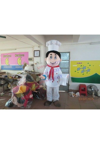 Halloween Chef Mascot Costume Cosplay Party Game Dress Outfits Clothing Carnival