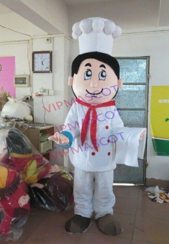 Halloween Chef Mascot Costume Cosplay Party Game Dress Outfits Clothing Carnival