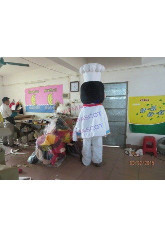 Halloween Chef Mascot Costume Cosplay Party Game Dress Outfits Clothing Carnival