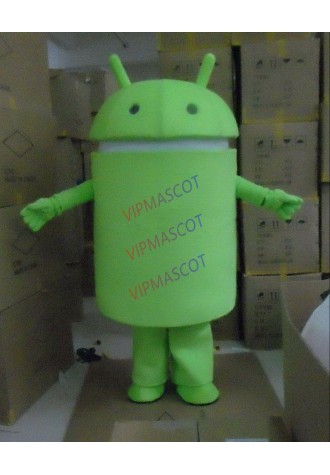 Professional New Android Robot Mascot Costume Facny Dress Adult Size Gift