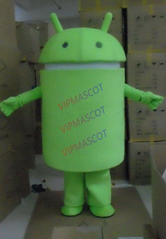 Professional New Android Robot Mascot Costume Facny Dress Adult Size Gift