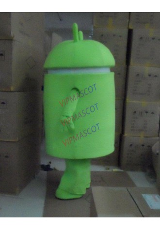 Professional New Android Robot Mascot Costume Facny Dress Adult Size Gift