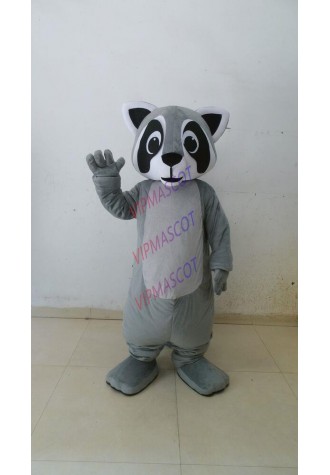 Raccoon Cartoon Mascot Costume Adult Size Halloween Cosplay Party Fancy Dress