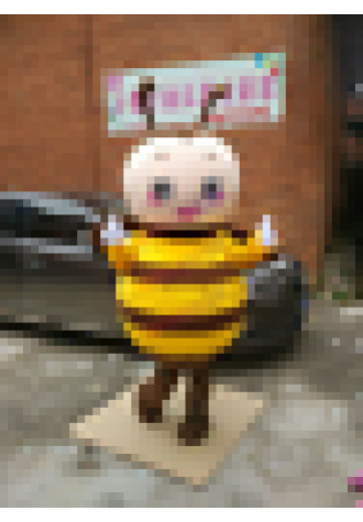 Advertising Bee Hornet Mascot Costume Suits Adults Cosplay Party Game Dress 2019