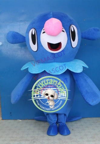 Popplio  Mascots Costume Cartoon Clothing Halloween Fancy Dress Gift