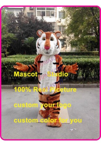 Tiger Mascot Costume Cosplay Party Game Dress Outfit Advertising Halloween Adult