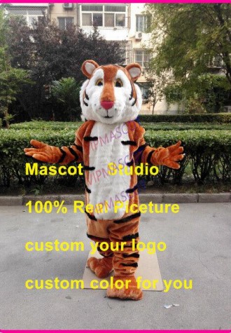 Tiger Mascot Costume Cosplay Party Game Dress Outfit Advertising Halloween Adult