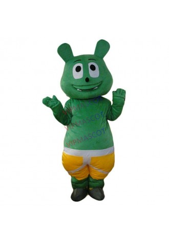 Halloween Green Bear Mascot Costume Cosplay Party Clothing Carnival Adults