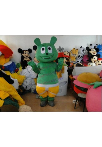 Halloween Green Bear Mascot Costume Cosplay Party Clothing Carnival Adults