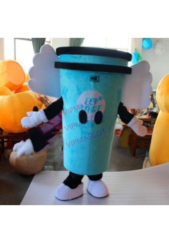 New Milk Tea Mascot Adversting Costume Drink Parade Dress Cosplay Outfits A