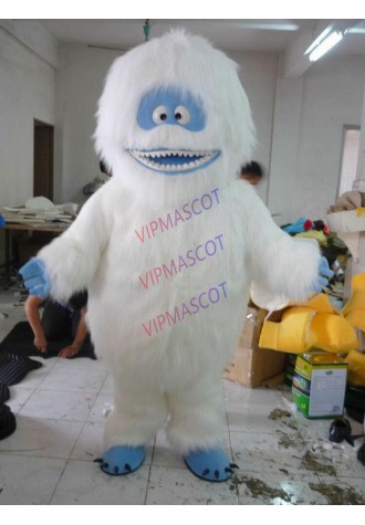 Yeti Abominable Snowman Mascot Costume Fancy Dress Outift Xmas Cosplay Suit