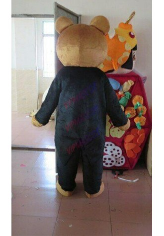 Halloween Brown Teddy Bear Mascot Costume Cosplay Party Clothing Carnival Adults