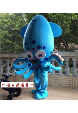 Octopus Mascot Costume Suit Cosplay Party Game Dress Outfit Halloween Adult 2019