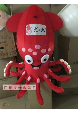 Octopus Mascot Costume Suit Cosplay Party Game Dress Outfit Halloween Adult 2019