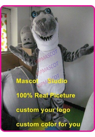 shark Mascot Costume Cosplay Party Game Dress Outfit Advertising Halloween Adult