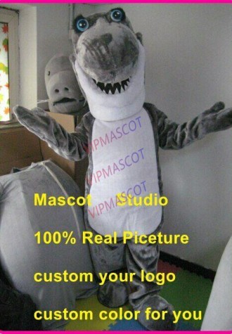 shark Mascot Costume Cosplay Party Game Dress Outfit Advertising Halloween Adult