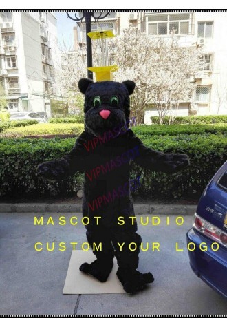 Halloween Black Panther Mascot Costume Black Wildcat Custom Anime Cosplay Dress