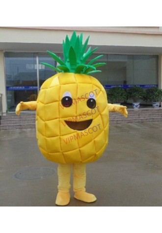 Pineapple Adult Or Kid Party Fruit Mascot Costume Parade Function Unisex Cosplay