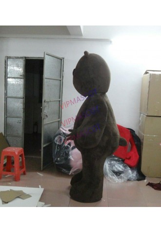 Halloween  Brown Bear Mascot Costume Cosplay Party Game Clothing Carnival Adults