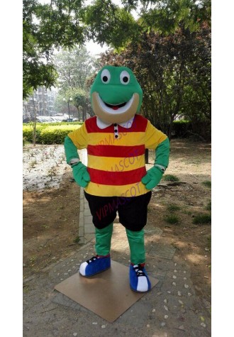 Frog Mascot Costume Cosplay Party Game Dress Outfit Advertising Halloween Adult