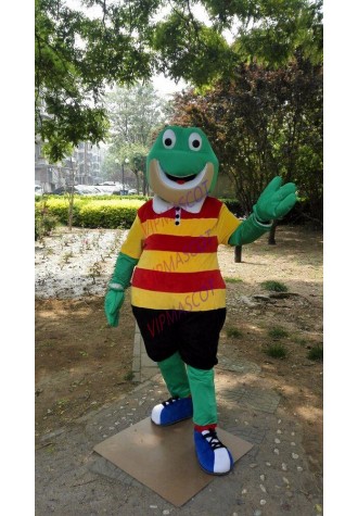 Frog Mascot Costume Cosplay Party Game Dress Outfit Advertising Halloween Adult