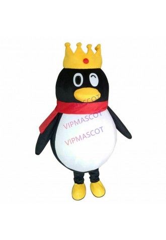 Penguin Mascot Costume Cosplay Animal Fancy Dress Adult Cartoon Party Outfits