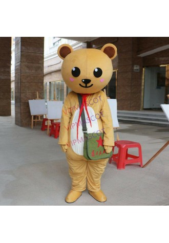 Bear Mascot Costume Cosplay Party Game Dress Outfit Advertising Halloween Adult