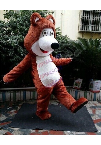 New Bear Adult Size Halloween Cartoon Mascot Costume Suit Fancy Dress Outfit EVA