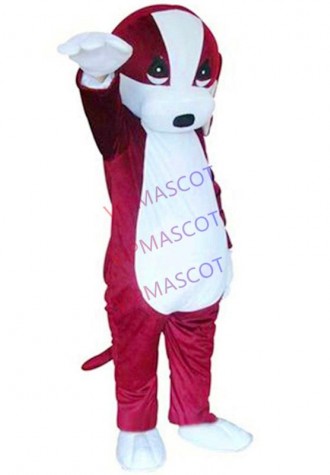 Hot Sale! Basset Dog Mascot Costume Fancy Dress Outfit Suits Adult Gift A++