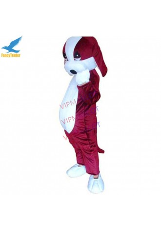 Hot Sale! Basset Dog Mascot Costume Fancy Dress Outfit Suits Adult Gift A++