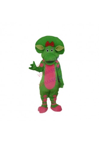 Halloween Green Dragon Mascot Costume  Cosplay Party Clothing Carnival Adults