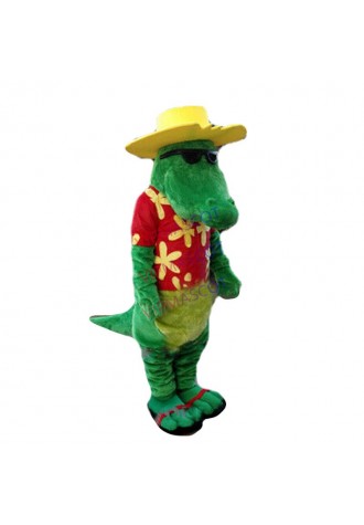 Crocodile Mascot Costume Suit Cosplay Party Game Dress Outfit Halloween Adult