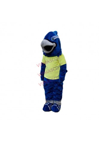 Halloween Blue Falcon Mascot Hawk Eagle Custom Fancy Kit Theme Dress Carnival