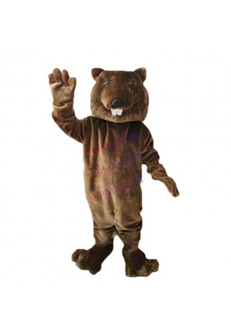 Sinocastor Mascot Costume Suit Cosplay Party Game Dress Outfit Halloween Adult