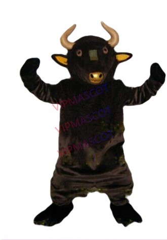 Bull Mascot Costume Cosplay Party Game Dress Outfit Advertising Halloween Adult