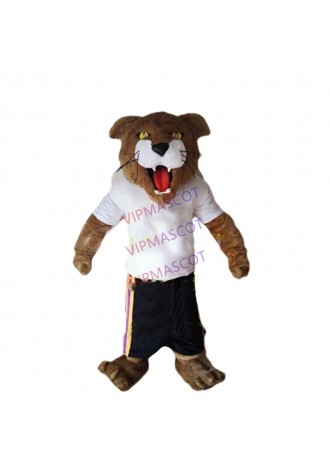 Cougar Mascot Costume Suit Cosplay Party Game Dress Outfit Advertising Halloween