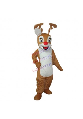 Reindeer Mascot Costume Fancy Dress Advertising Festival Parade Suit Adults Suit