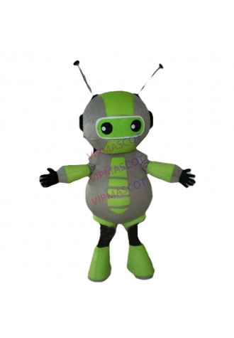 Robot Mascot Costume Cosplay Party Game Dress Outfit Advertising Halloween Adult