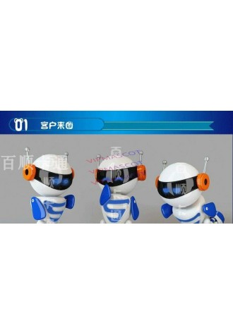 Robot Mascot Costume Outfit Halloween Adult Suit Cosplay Party Fancy Dress