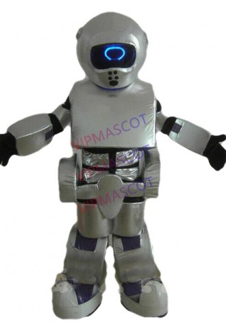 Robot Mascot Costume Suit Cosplay Party Game Fancy Dress Outfit Adult Parade US