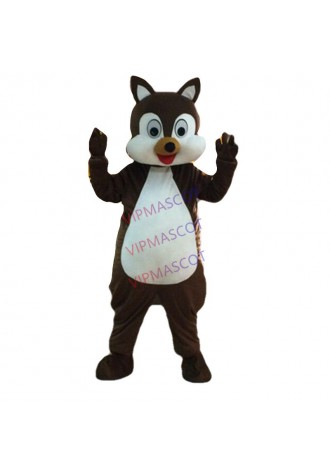 ADS Squirrel Mascot Costume Cartoon Adult Cosplay Animal Party Dress Parade Suit